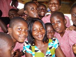 Kibi school for deaf children in Ghana